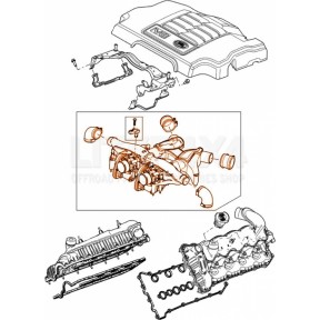 Těleso sání, kompletní