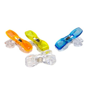 Upínací klip s přísavkou, 4ks