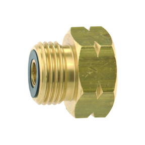 Adaptér pro připojení DE regulátoru na CZ plynové lahve