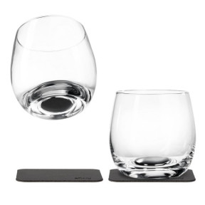 silwy® magnetické křišťálové sklenice Whisky, 2ks