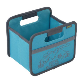 Skládací box Meori Mini, Azurově modrý / obytný vůz