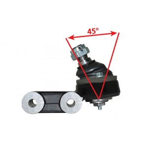 Středový čep s přírubou