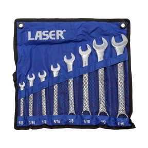 Sada kombinovaných klíčů Whitworth 8 ks