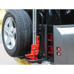 Podpěra pro náhradní kolo a držák Hi-Liftu