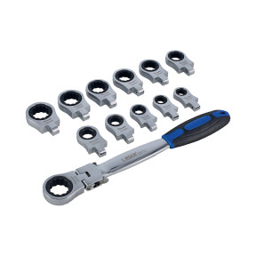 Sada vícehlavých ráčnových klíčů