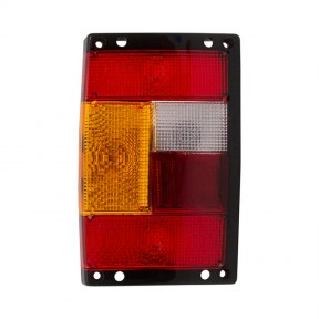 Díl zadního světla s černým okrajem, levý