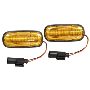 Dynamické boční směrovky, 2 ks – Oranžové