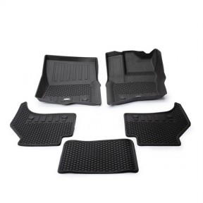 Pryžové rohože s vysokým okrajem