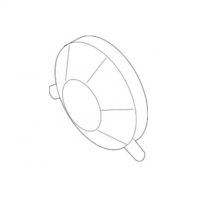 Krytka žárovky předního světla